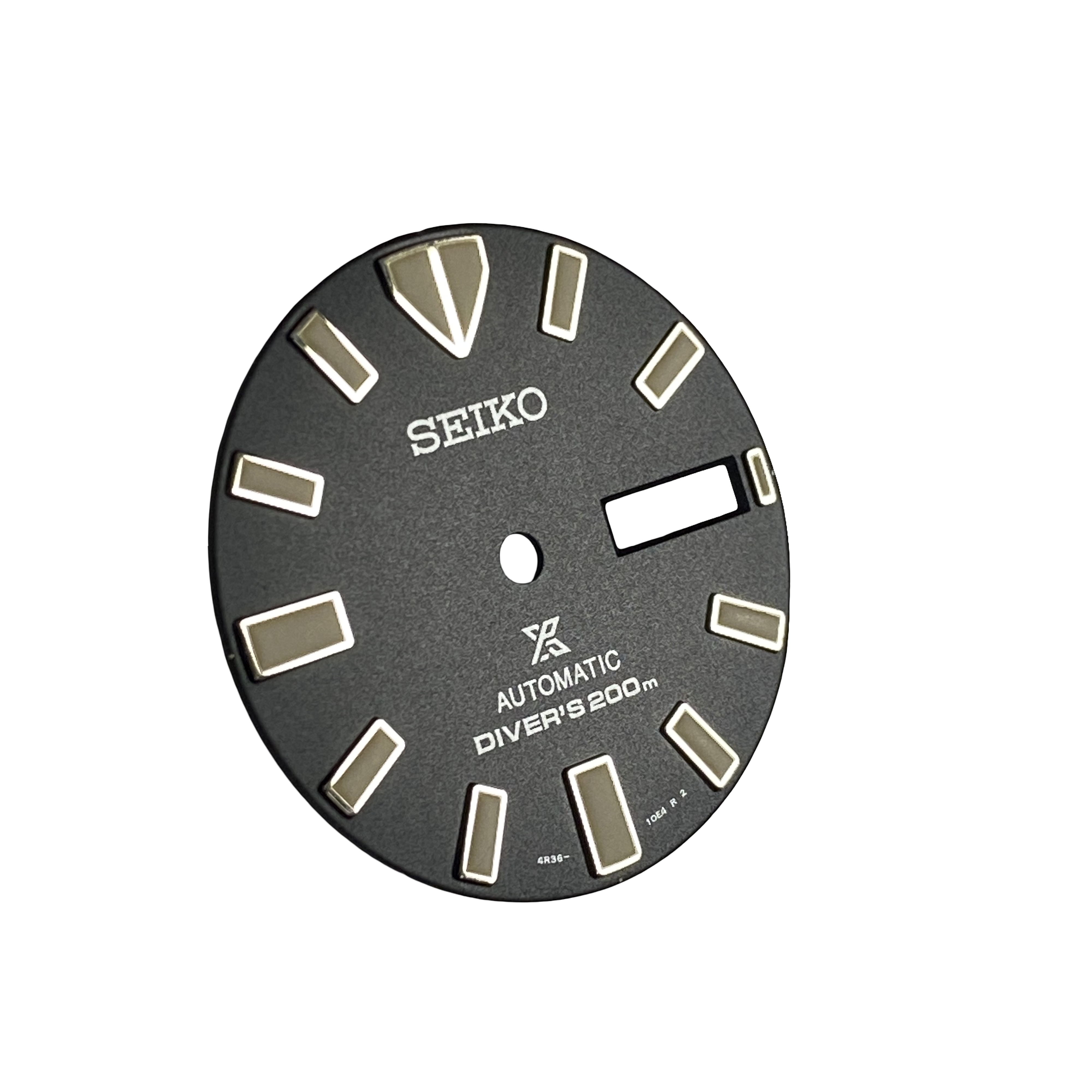 Seiko 4R3610E4XB13 Mostrador SRPD27K1 / SBDY035 - 4R36-11C0 Prospex SEA Monster Carvão escuro