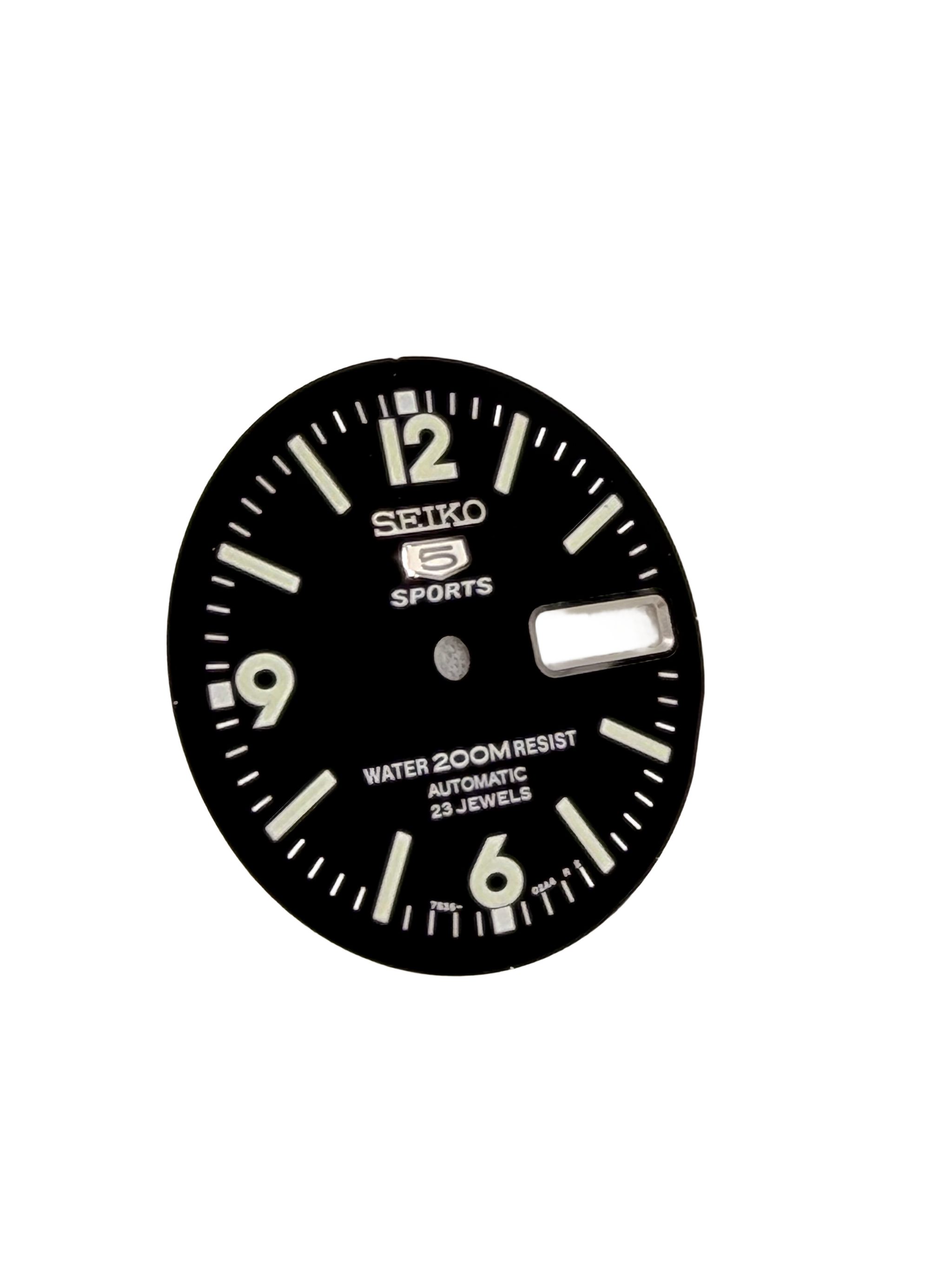 Seiko SKZ211K dial black Atlas