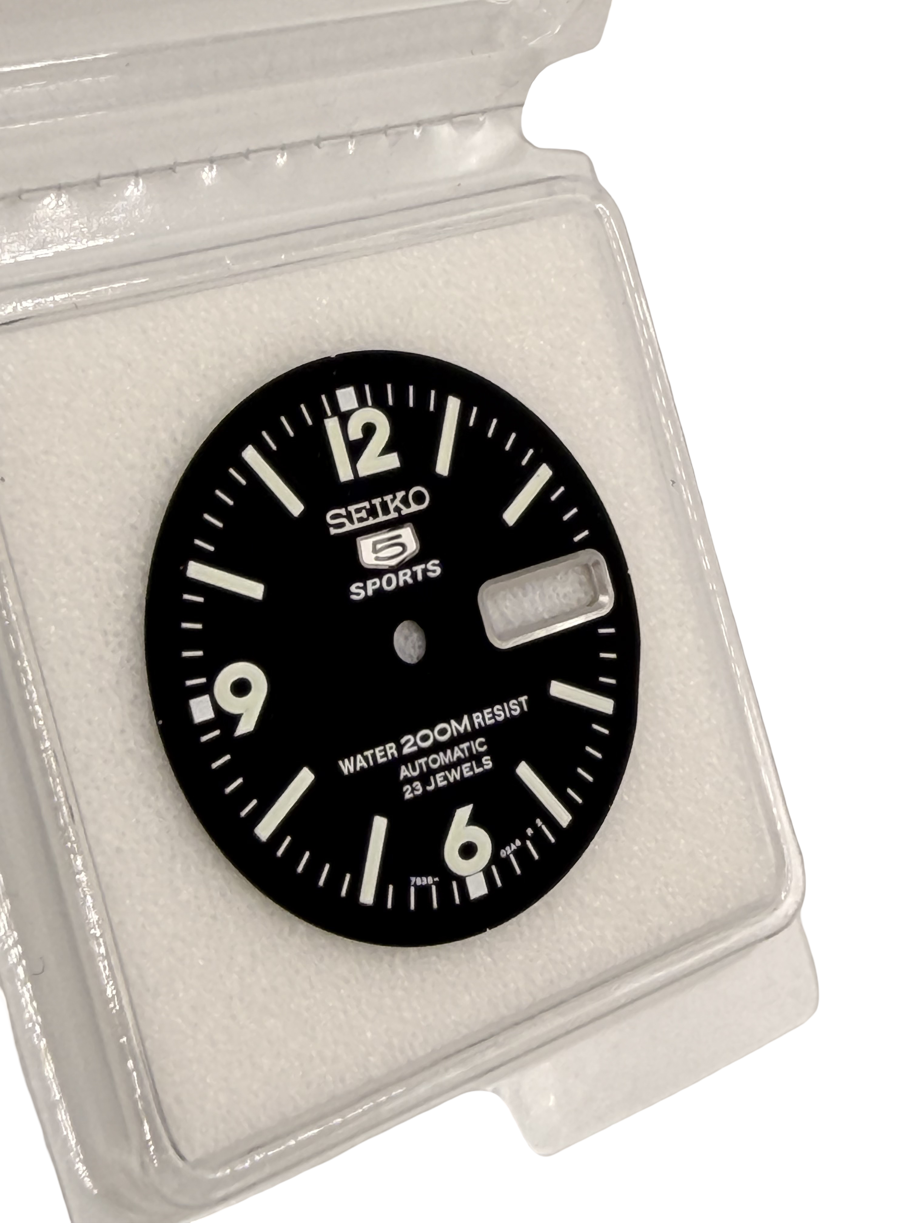 Dial for Seiko SKZ211 5 Sports Atlas Landshark 7S36 01E0, 01H0 Original