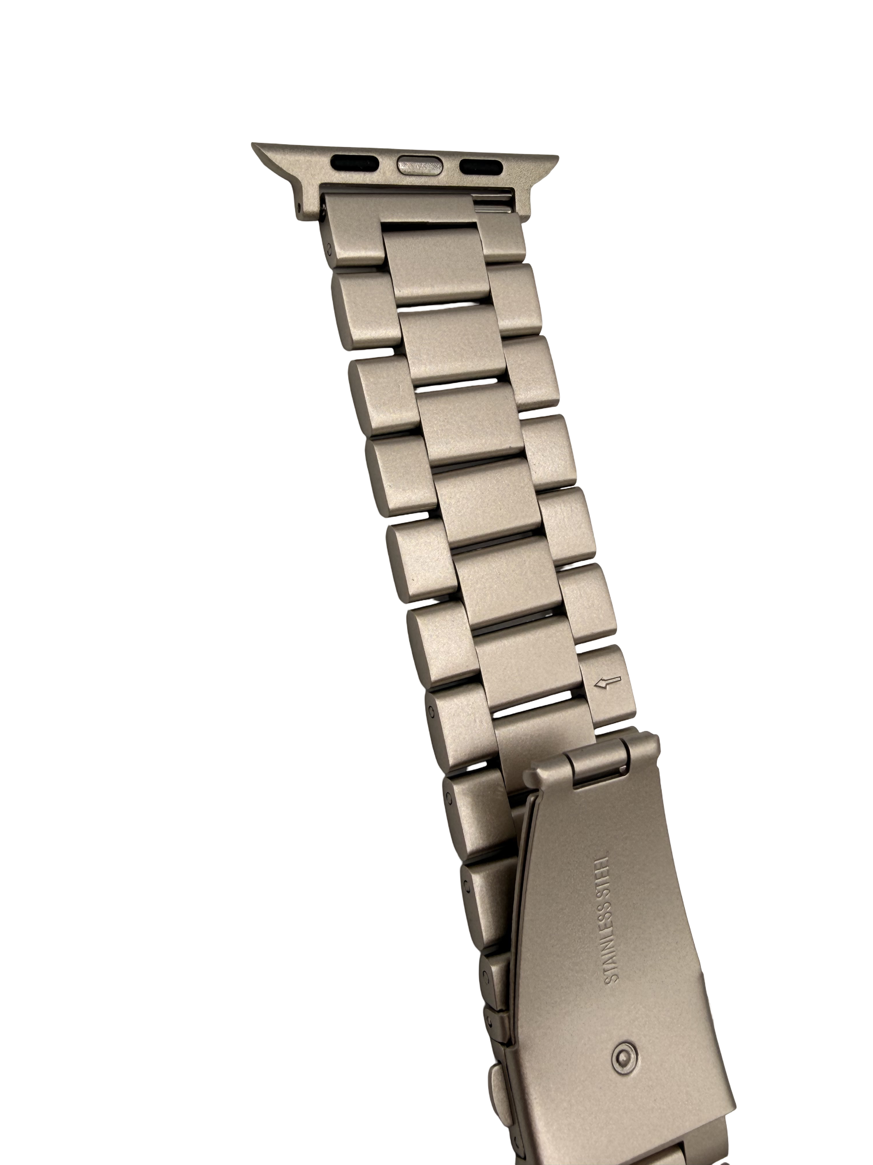 STRPZ® Bracelet Apple Watch – Starlight Acier inoxydable – Montre Series, SE & Ultra