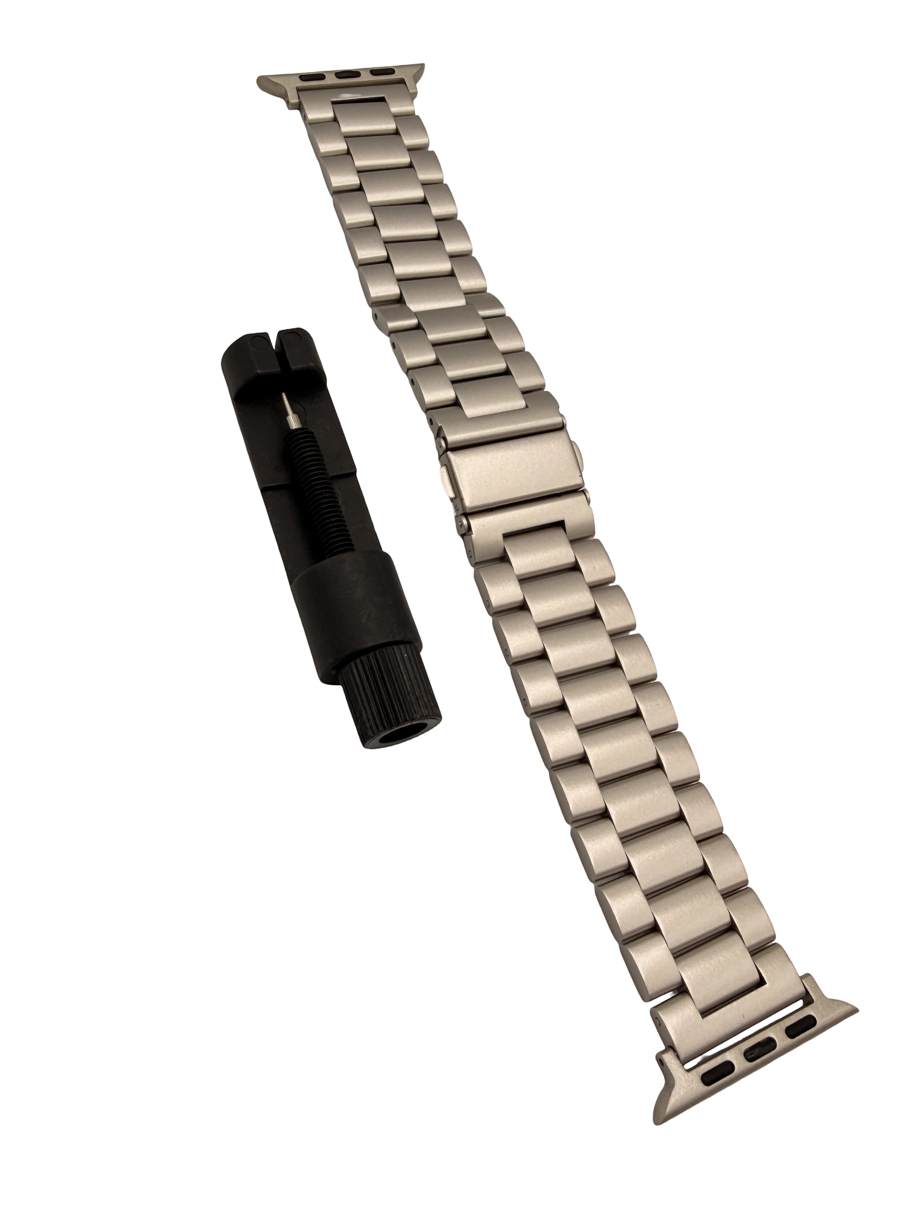 STRPZ® Bracelet Apple Watch – Starlight Acier inoxydable – Montre Series, SE & Ultra