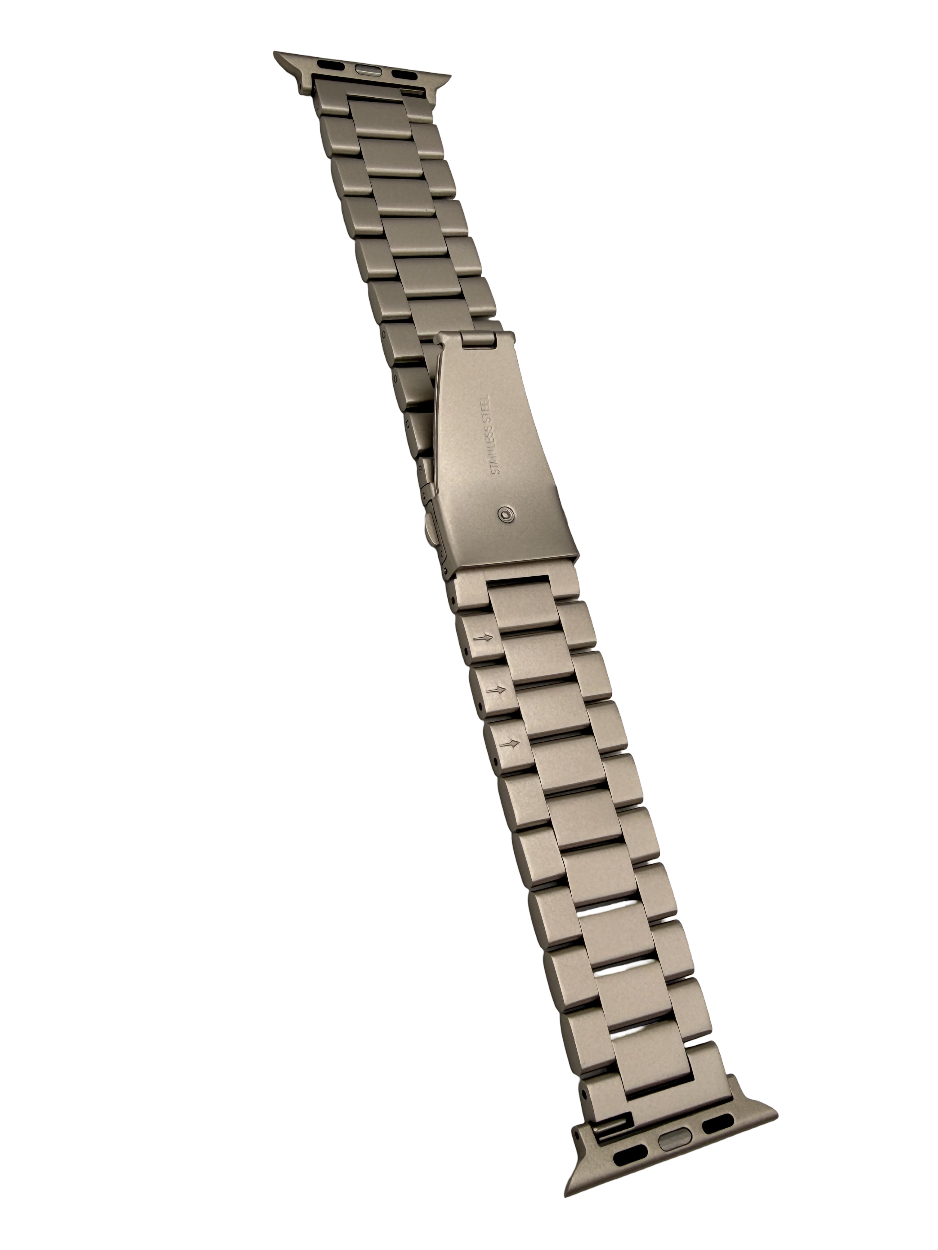 STRPZ® Bracelet Apple Watch – Starlight Acier inoxydable – Montre Series, SE & Ultra