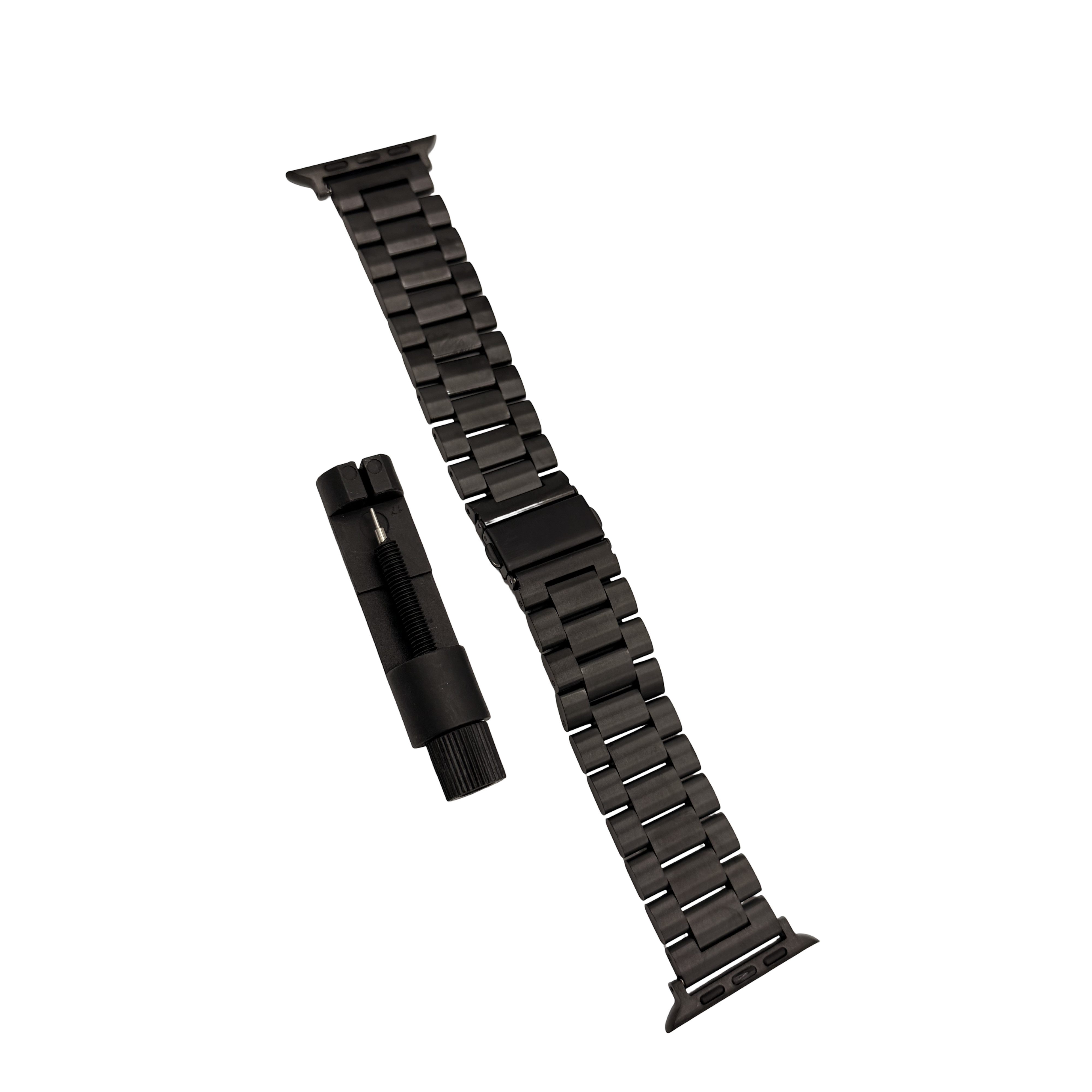 Apple Watch Band Black Stainless Steel – Series 11, 10, 9, 8, SE & Ultra