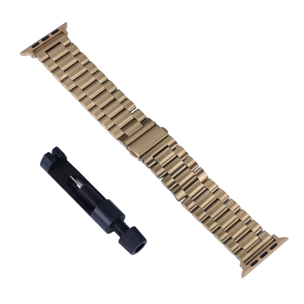 STRPZ® Bracelet en Acier inoxydable pour Montre Apple – 22mm & 26mm – SS251 Bande de Remplacement Premium
