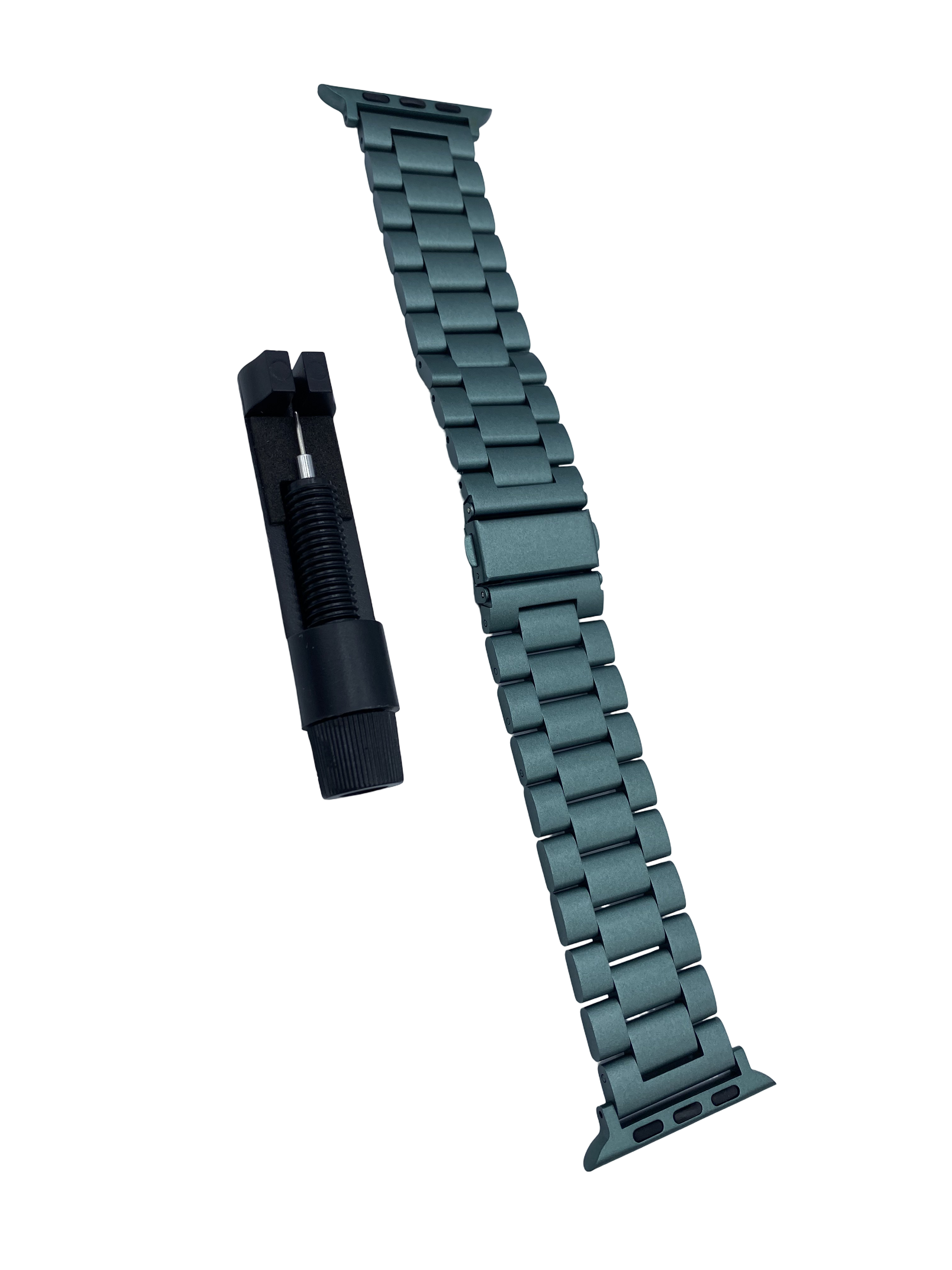 Bracelet Apple Watch Acier inoxydable – Série 11, 10, 9, 8, 7 SE, SE2 et Ultra