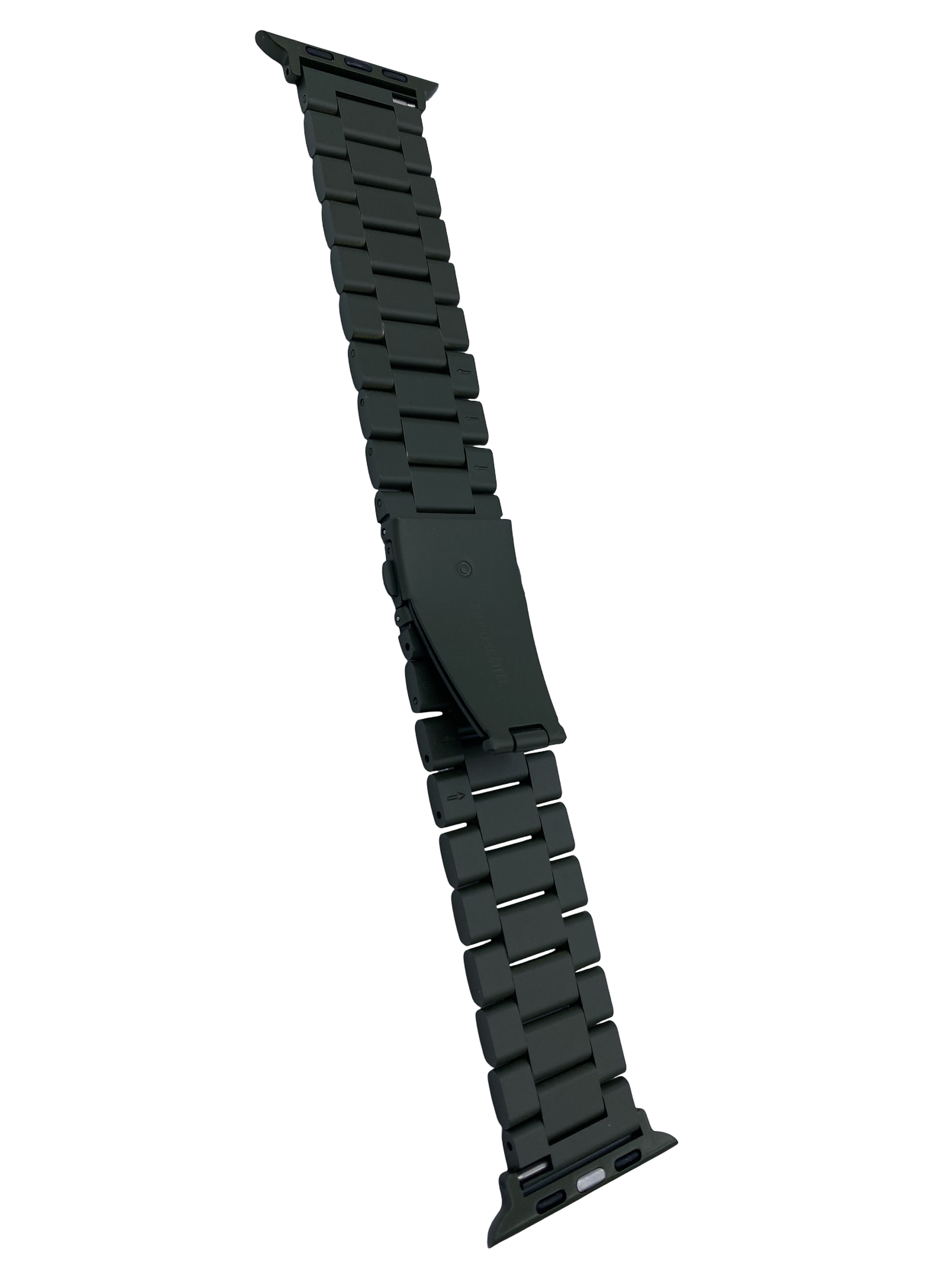 Shop Apple Watch Band Army Green Stainless Steel – Series 11, 10, 9, 8, 7, 6, 5, 4, 3, SE 1 & SE 2 & Ultra 1, 2, 3, 4