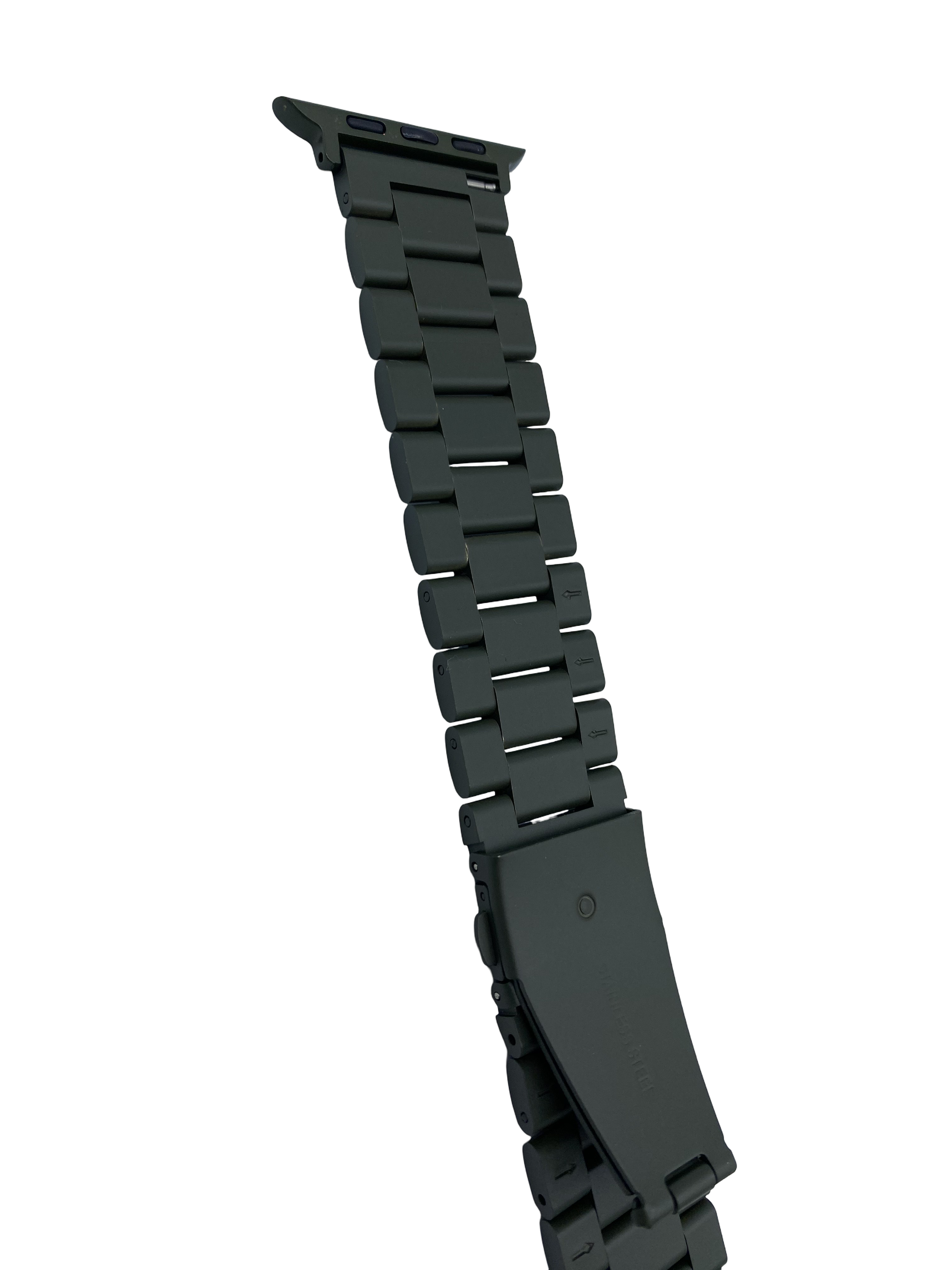 Shop Apple Watch Band Army Green Stainless Steel – Series 11, 10, 9, 8, 7, 6, 5, 4, 3, SE 1 & SE 2 & Ultra 1, 2, 3, 4