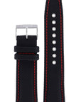 Citizen AT0975 - 04E & BM6745 - 08E Watch Band 59 - S51992 Black Textile 22 mm Eco - Drive - Watch Plaza