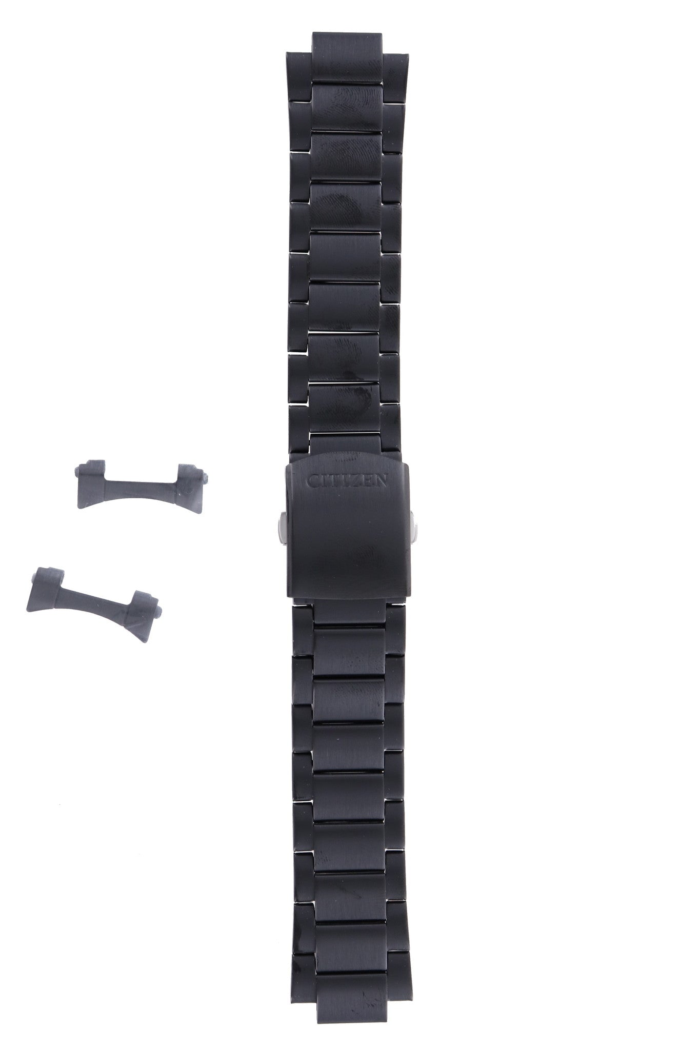 Citizen AW1264 - 59W & BU4005 - 56H Watch Band 59 - S05516 Black Stainless Steel 22 mm Eco - Drive - Watch Plaza