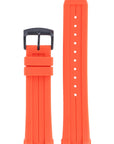 Citizen AW1354 - 07E - J810 - S090857 Watch Band 59 - S52904 Orange Silicone 24 mm Eco - Drive - Watch Plaza