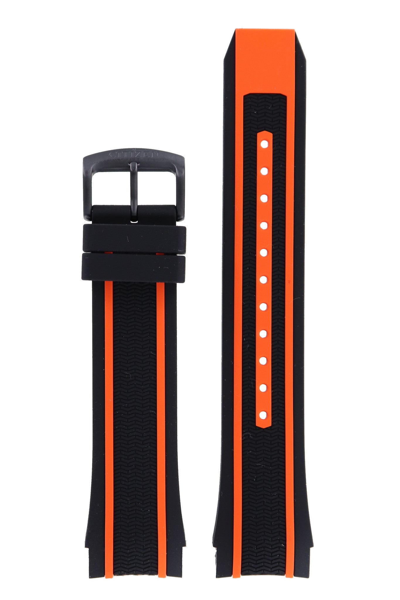 Citizen AW1608-01E Weekender Watch Band Black Silicone 22 mm