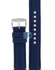 Citizen AW5000 - 16L Watch Band 59 - S53651 Blue Leather & Textile 20 mm Eco - Drive - Watch Plaza