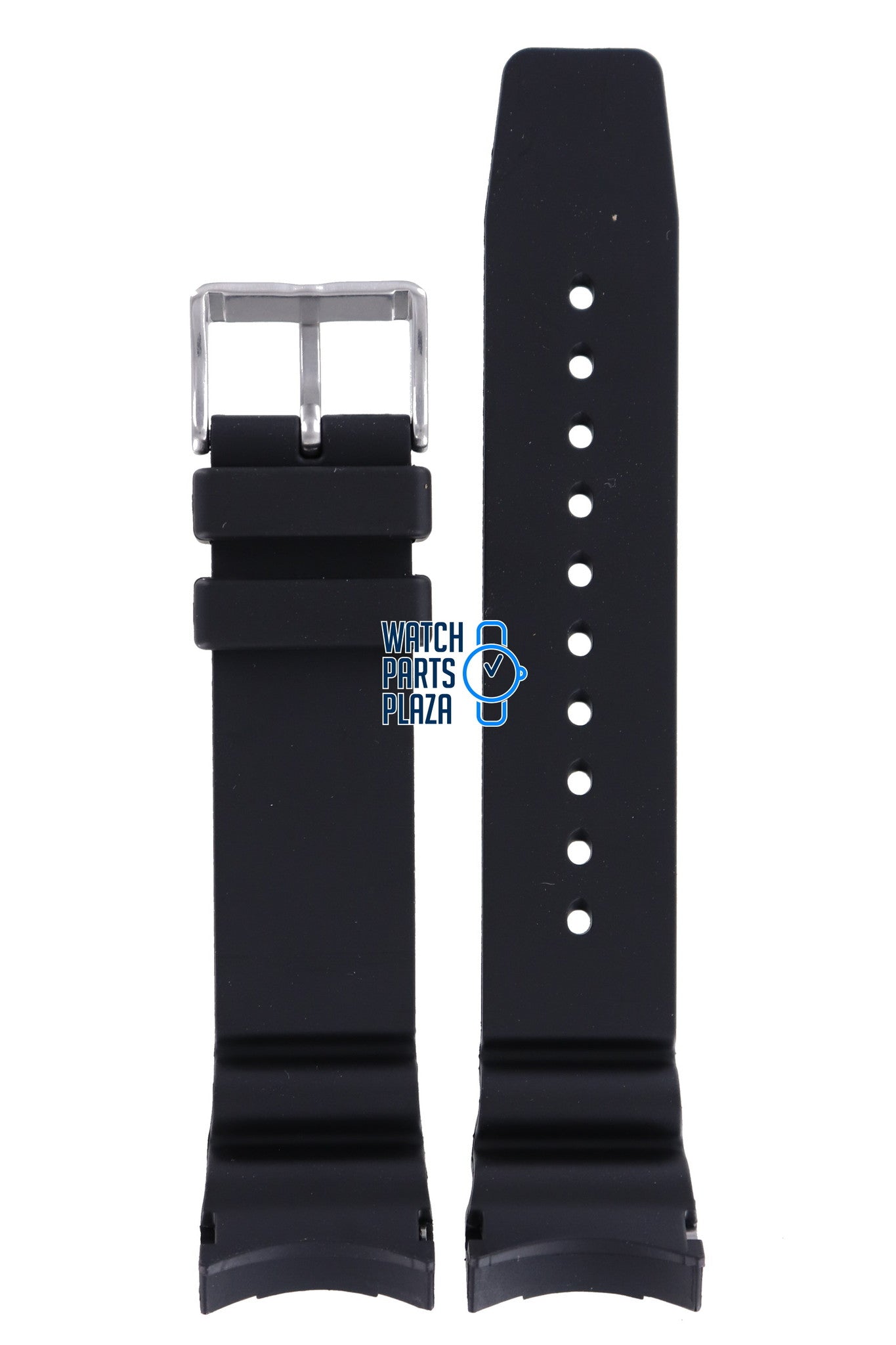 Citizen BN0100, BN0101, BN0120 & BN0180 Watch Band 59 - S52734 Black Silicone 23 mm Promaster - Watch Plaza