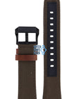 Citizen BN4049 - 11E Altichron Watch Band 59 - R50536 Brown Leather & Textile 22 mm Promaster - Watch Plaza