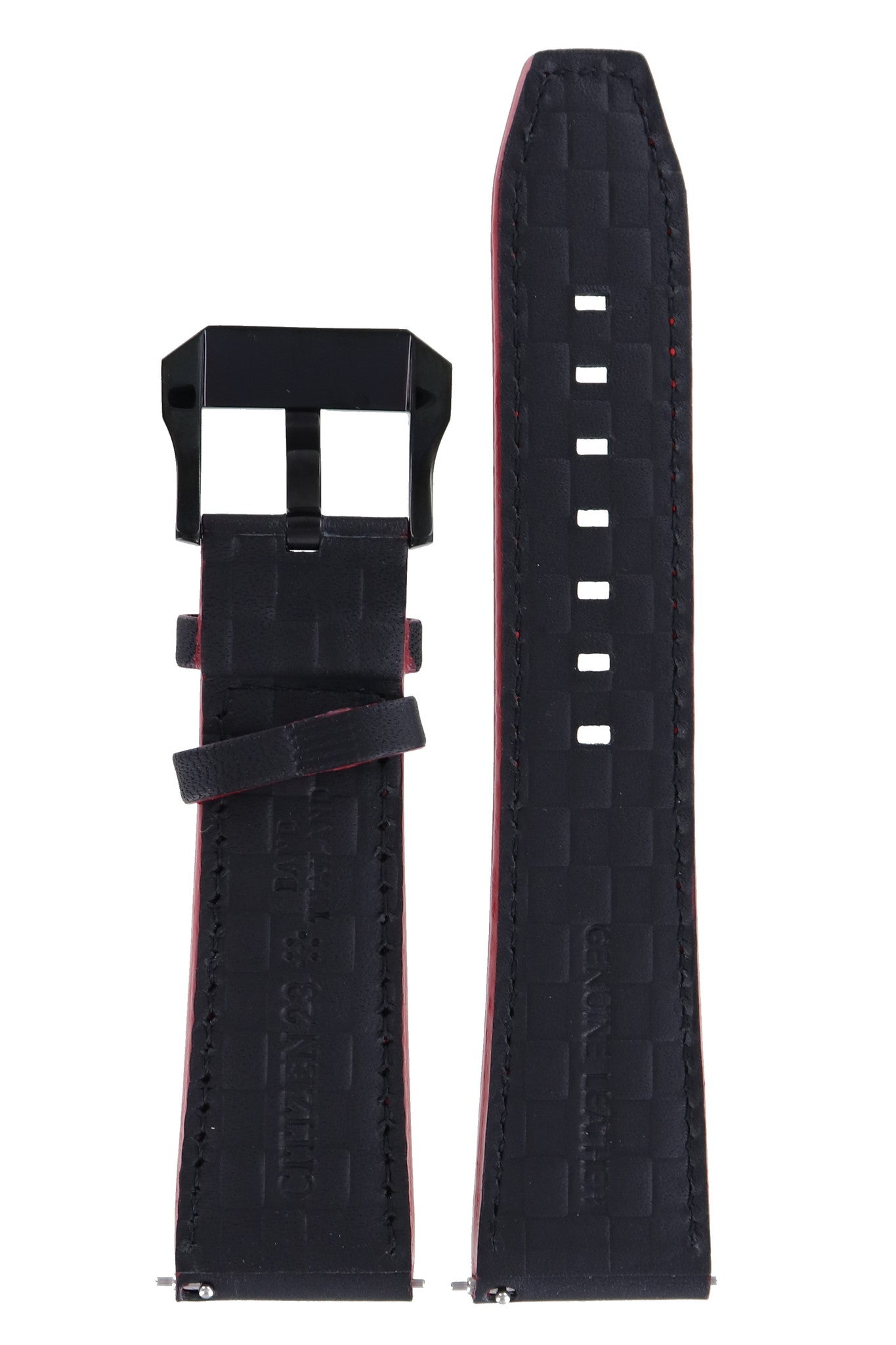 Citizen CA0530 - 41E - B612 - S087821 Watch Band 59 - S52804 Black Leather 23 mm Eco - Drive - Watch Plaza