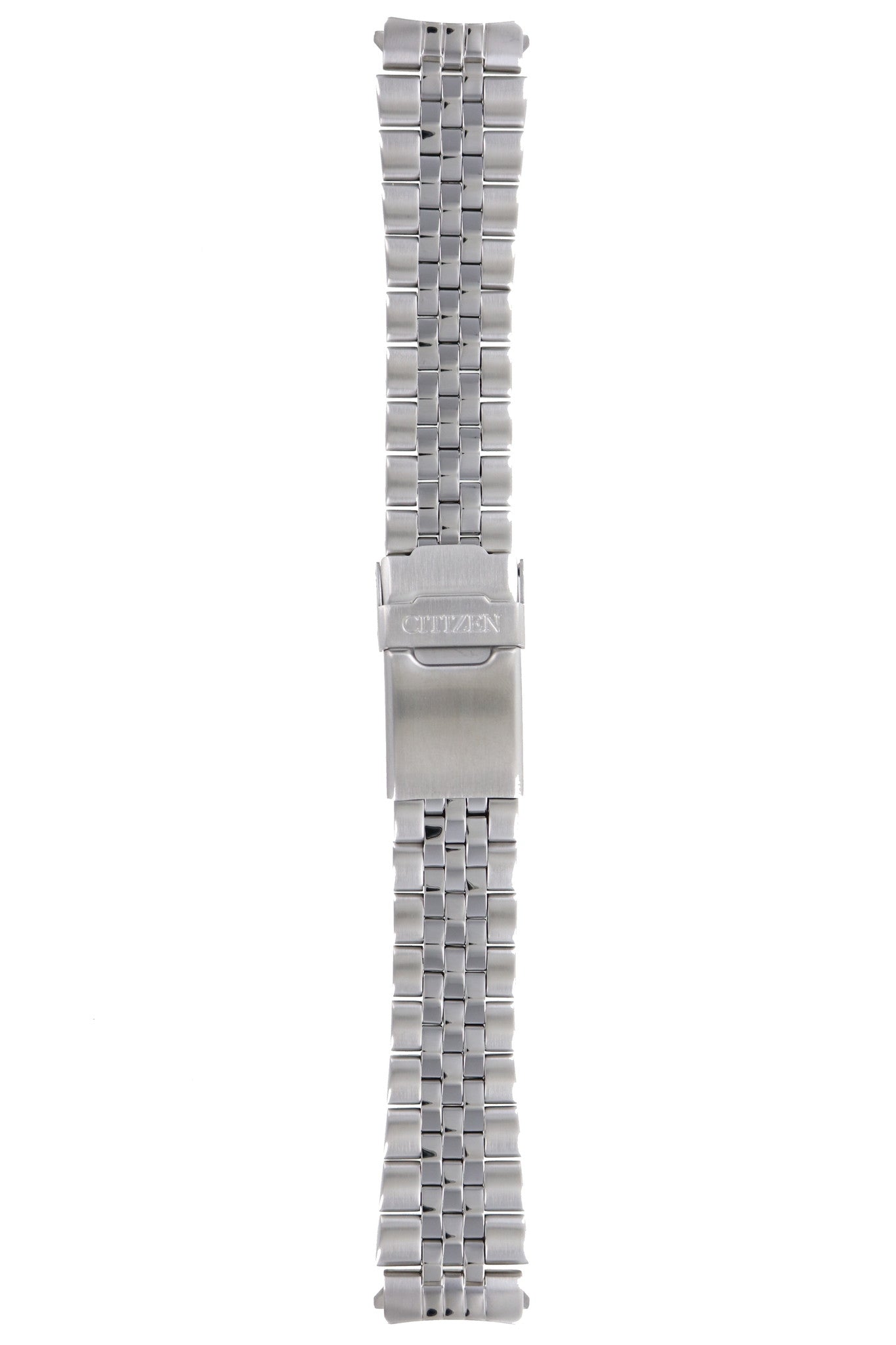 Citizen JN0040, JN0041 & JN0047 Watch Band 59 - H1179 Grey Stainless Steel 20 mm Navihawk - Watch Plaza