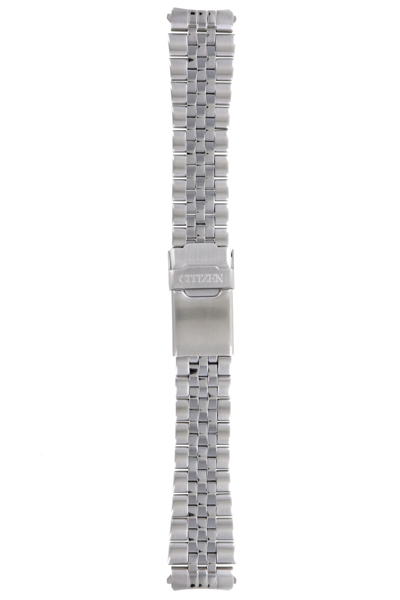 Citizen JN0040, JN0041 & JN0047 Watch Band 59 - H1179 Grey Stainless Steel 20 mm Navihawk - Watch Plaza