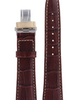 Citizen NP1003 - 06E, NP1006 - 08E & NP4033 - 09A Watch Band 59 - S51900 Brown Leather 22 mm Automatic - Watch Plaza