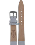 Fossil JR7912 Watch Band JR - 7912 Grey Leather 14 mm Big Tic - Watch Plaza