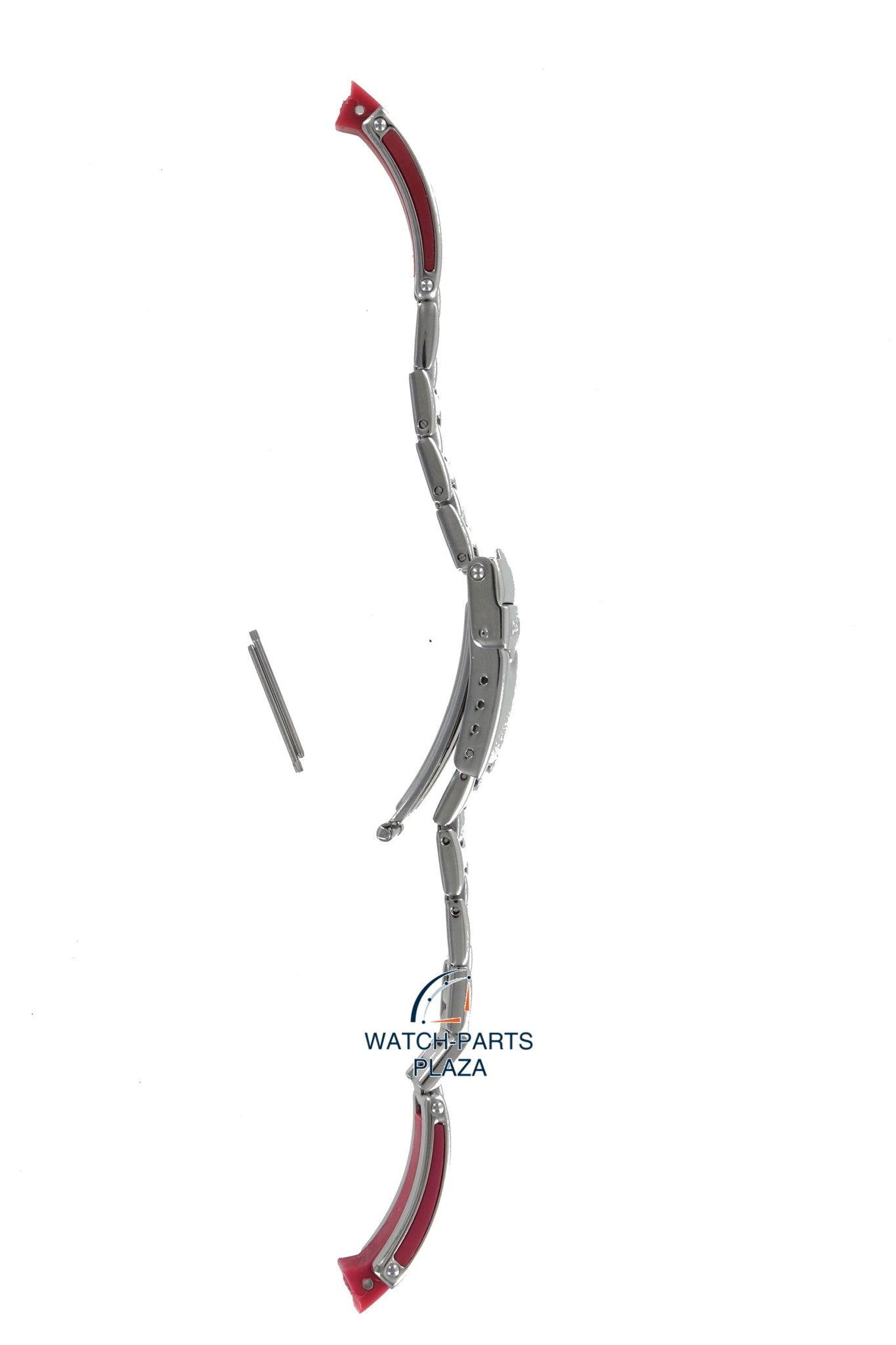 Fossil JR7972 Watch Band JR - 7972 Grey Stainless Steel 10 mm Big Tic - Watch Plaza