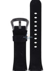 Fossil JR7987 Watch Band JR - 7987 Black Silicone 18 mm Big Tic - Watch Plaza