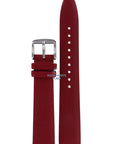 Fossil JR7996 Watch Band JR - 7996 Red Leather 18 mm Big Tic - Watch Plaza