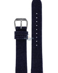 Fossil JR8059 Denim Watch Band JR - 8059 Dark Blue Leather 18 mm Authentic - Watch Plaza