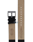 Fossil JR8082 Watch Band JR - 8082 Black Leather 18 mm Authentic - Watch Plaza