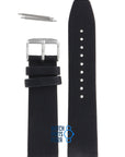 Fossil JR8120 Watch Band JR - 8120 Black Leather 22 mm Collection - Watch Plaza