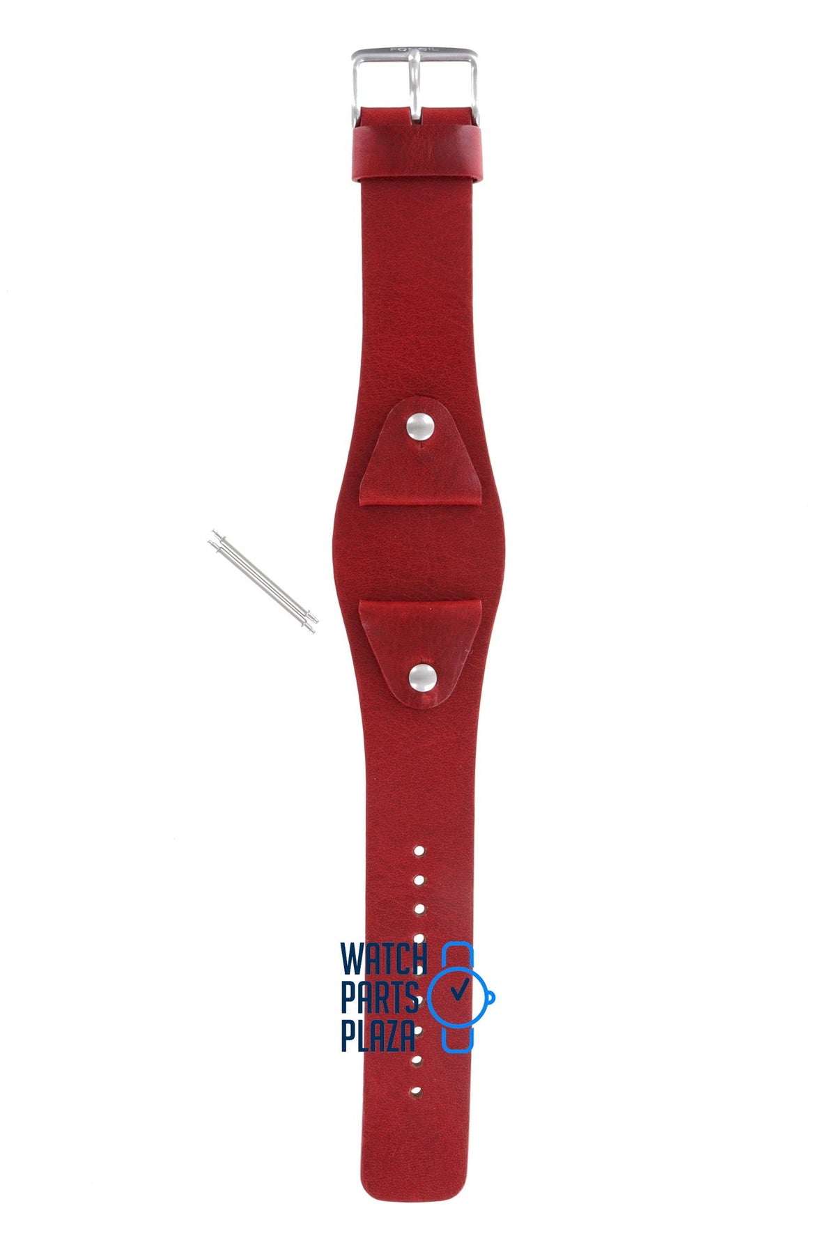 Nice Fossil Watch 35mm Date Stainless Case JR-8134 Red Leather Band New Battery Wrist Watches Fossil Watch Thick Leather Band Nice Fossil  main image 4