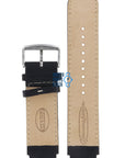 Fossil JR8166 Watch Band JR - 8166 Black Leather 20 mm Big Tic - Watch Plaza