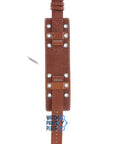 Fossil JR8246 Watch Band JR - 8246 Brown Leather 18 mm - Watch Plaza