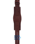 Fossil JR8293 Watch Band JR - 8293 Brown Leather 22 mm Big Tic - Watch Plaza