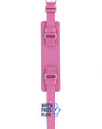 Fossil JR8297 & JR8478 Watch Band JR - 8297 Pink Leather 16 mm - Watch Plaza