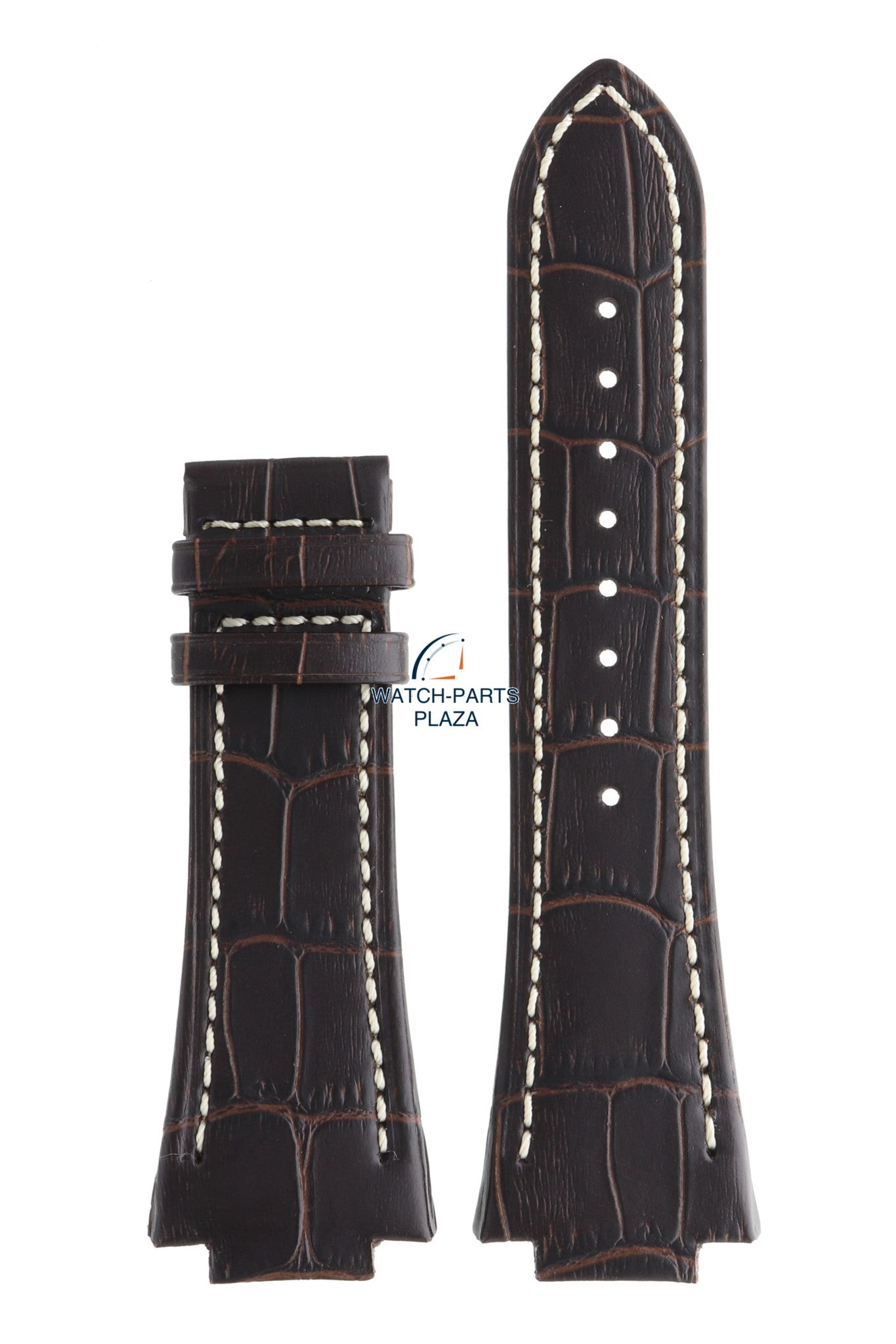 Jaguar BC06037 Watch band J620, J625 brown leather 16 mm -