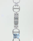 Michael Kors MK3070 Watch Band MK - 3070 Grey Stainless Steel 28 mm - Watch Plaza