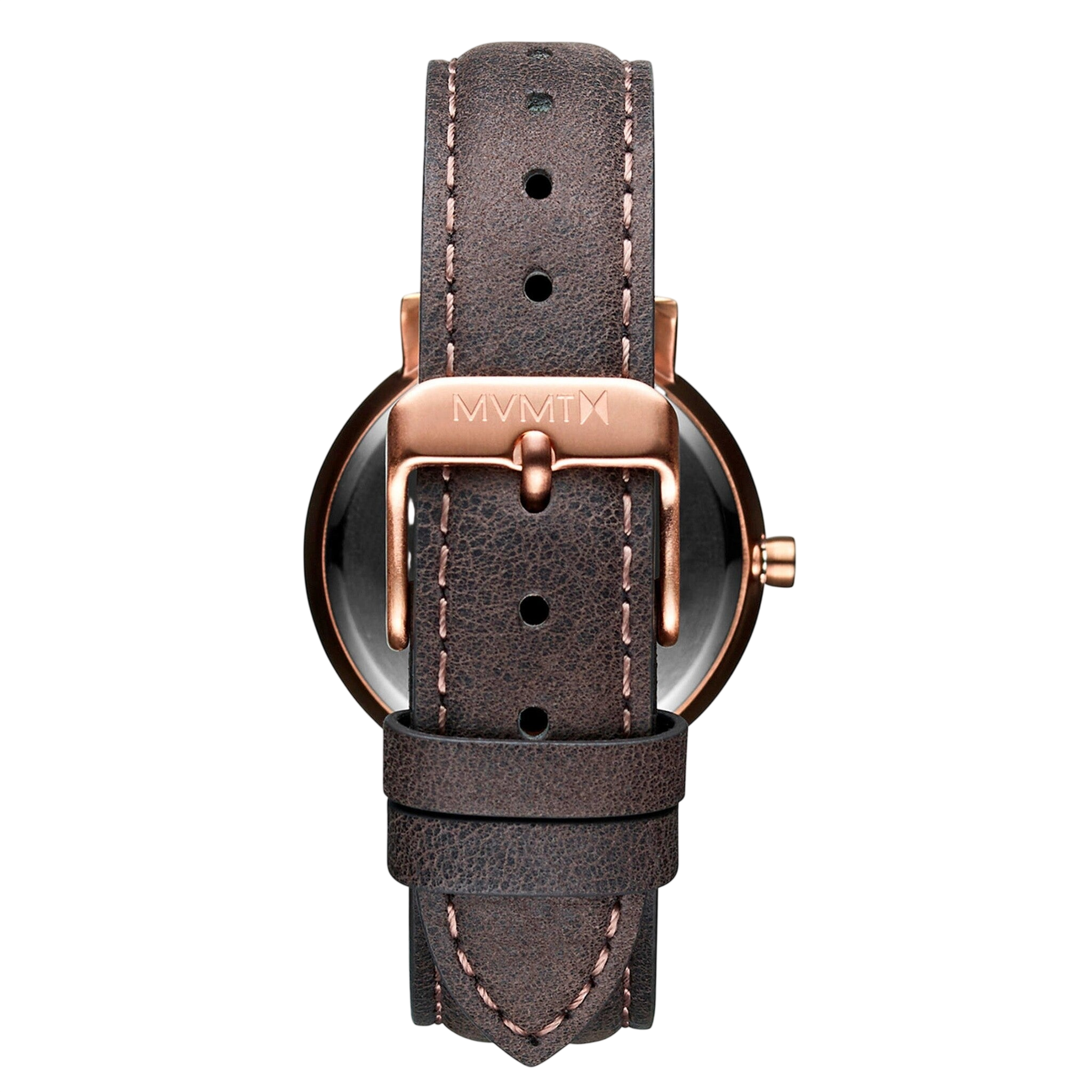 MVMT D - MF02 - RGPU Signature Ladies Watch - Rose & Brown - Watch Plaza