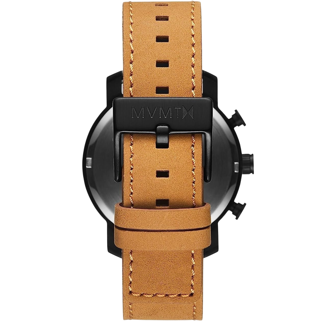 MVMT MC02 - WBTL Men's Chronograph Watch - Black & White - Watch Plaza