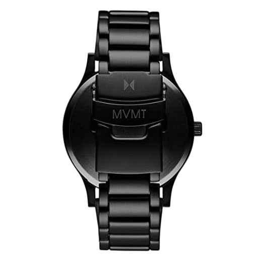 MVMT MT01 - BL Men's Watch 40 Series - Black Stainless Steel - Watch Plaza