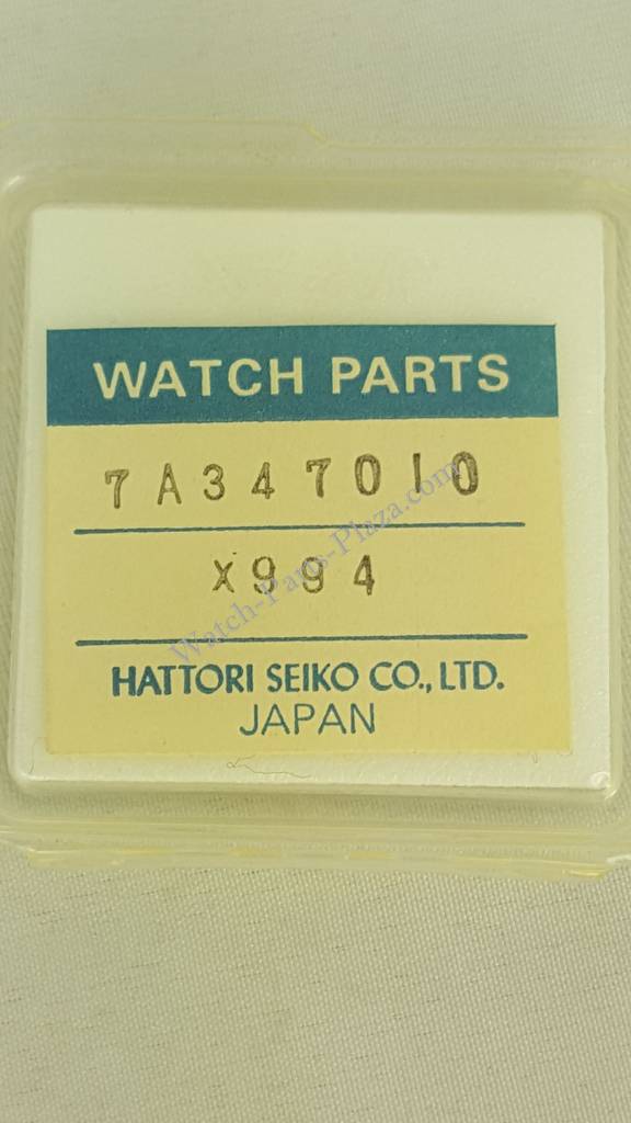 ORIGINAL SEIKO 7A34 WHITE DIAL for 7A34 - 7010 Seiko Quartz Chronograph S23204J1 - Watch Plaza