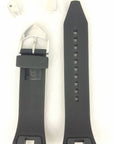 Original Seiko Arctura Black Rubber Strap SRN013J1 Watchband 5M54 0AB0 SRN011P1 - Watch Plaza