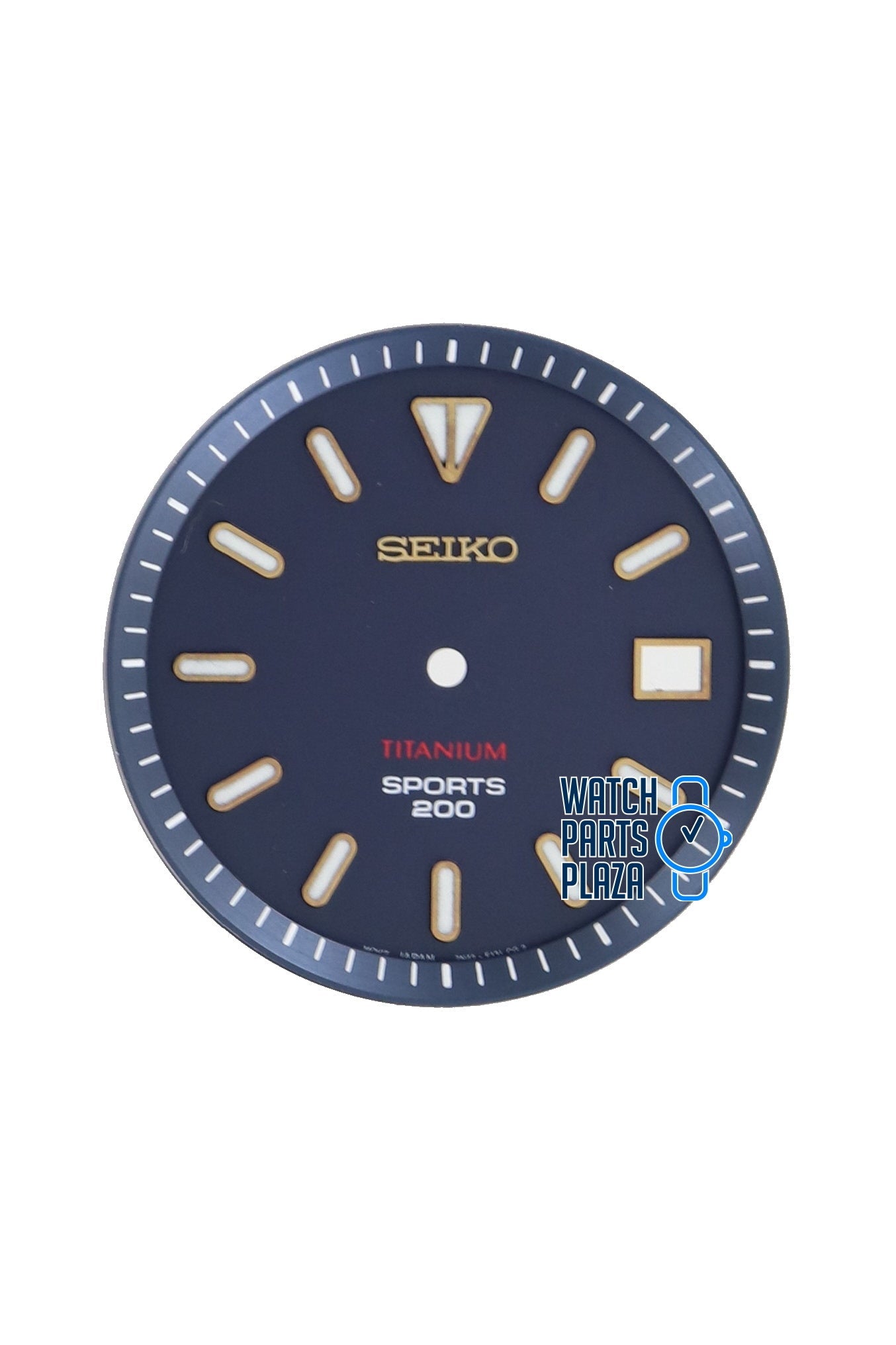 ORIGINAL SEIKO TITANIUM SPORTS 200 BLUE DIAL 7N42 F100 SEIKO SGE368F1 SGE367F1 - Watch Plaza