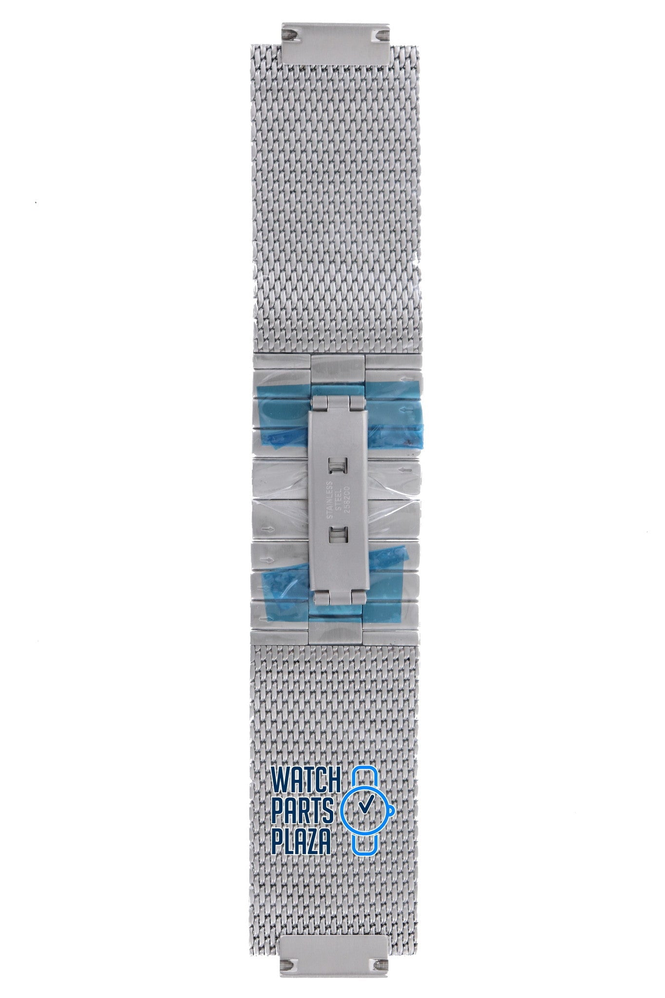 Philippe Starck PH5000 Watch Band PH - 5000 Grey Stainless Steel 20 mm - Watch Plaza