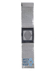 Philippe Starck PH5008 Watch Band PH - 5008 Grey Stainless Steel 27 mm - Watch Plaza