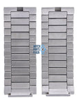 Philippe Starck PH5016 Watch Band PH - 5016 Grey Stainless Steel 24 mm - Watch Plaza