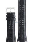 Pulsar YM62 X236 - PF397X1 Watch Band PH083X Black Leather 15 mm Chronograph - Watch Plaza