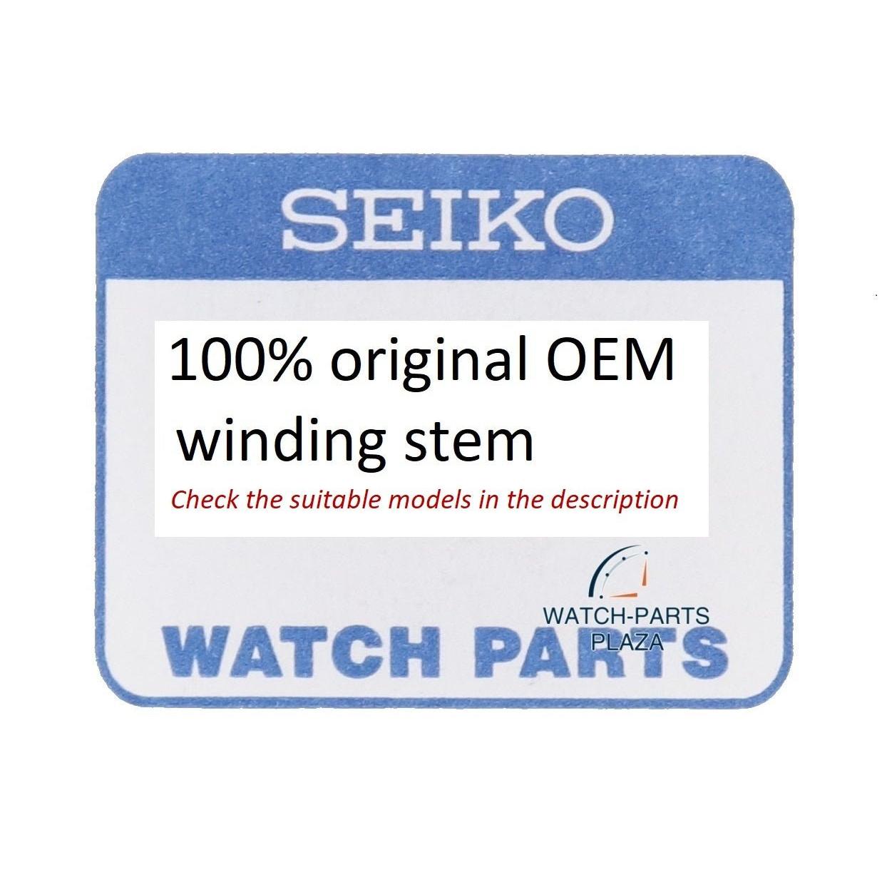 Seiko 0351071 winding stem for crown 6A32A calibre - Perpetual Calender - Watch Plaza