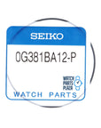 Seiko 0G381BA12 - P bezel gasket / o - ring 38 mm - 5D22, 5M82, 7L22, 7T92, V172, V175 - Watch Plaza