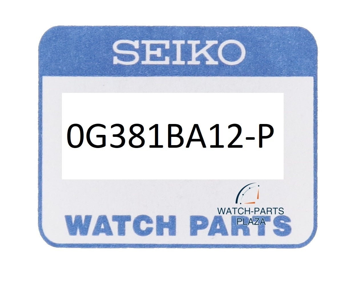 Seiko 0G381BA12 - P bezel gasket / o - ring 38 mm - 5D22, 5M82, 7L22, 7T92, V172, V175 - Watch Plaza