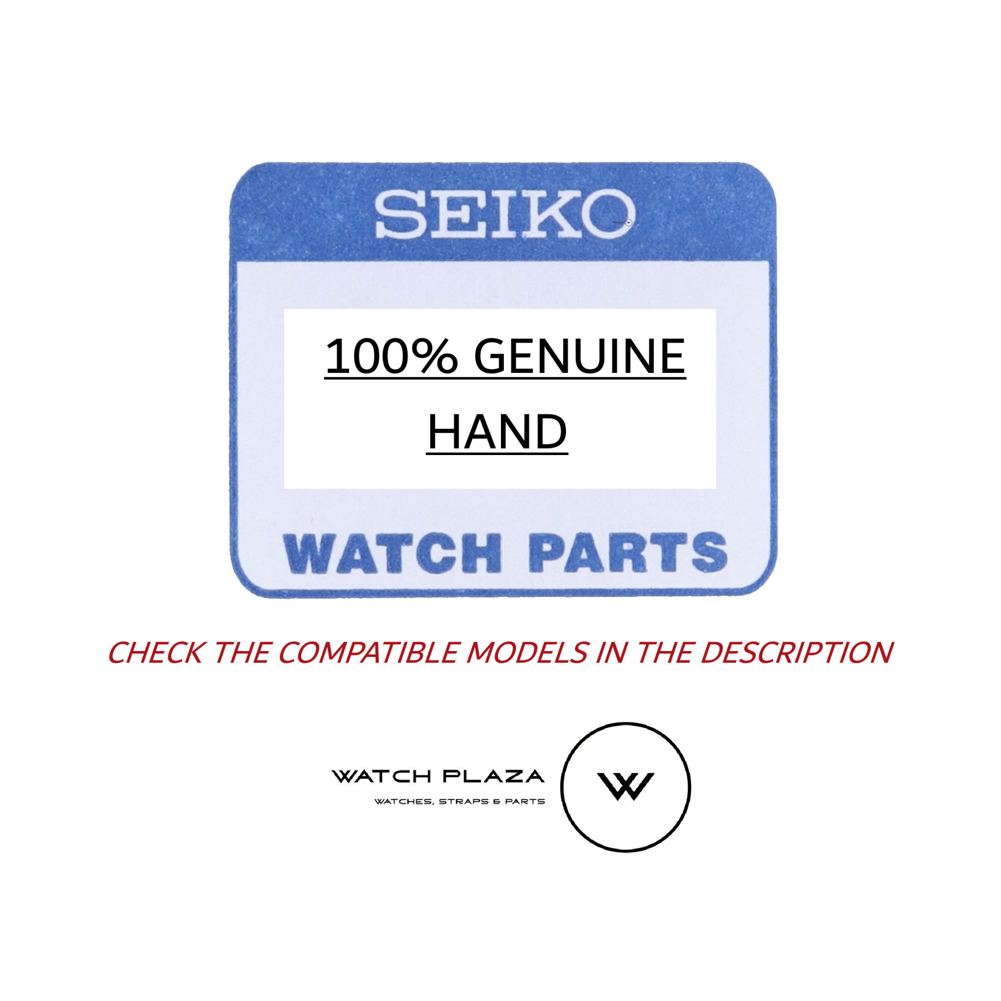 Seiko 1FD080FABSG Hour Hand SNKK40, SNK470 & SKX844 - 7S26 5 Automatic 21 Jewels Gold - Tone - WatchPlaza